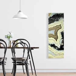 Toile 16 x 48 - Agate en dentelle