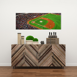 Canvas 16 x 48 - Baseball game