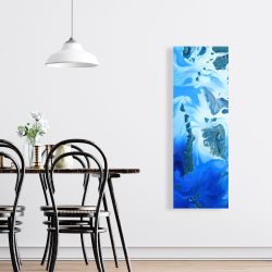 Canvas 16 x 48 - Satellite view of the mergui islands