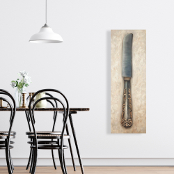 Toile 16 x 48 - Couteau à beurre vintage