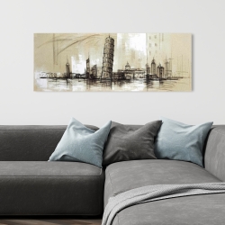 Canvas 16 x 48 - Pise tower sketch