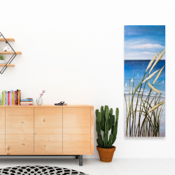 Canvas 16 x 48 - Oyat plant and seaside