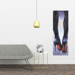 Canvas 16 x 48 - Long legs with high heels