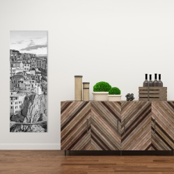 Toile 16 x 48 - Manarola en italie