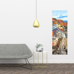Canvas 16 x 48 - View of manarola in italy
