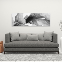 Canvas 16 x 48 - Monochrome two betta