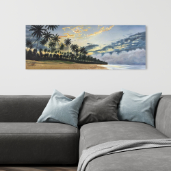 Toile 16 x 48 - Moments d'été tropical