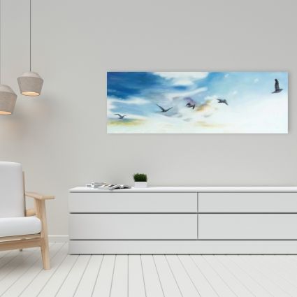Birds in the sky