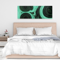 Toile 16 x 48 - Pierre malachite