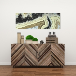 Toile 16 x 48 - Agate en dentelle