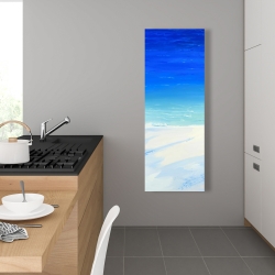Canvas 16 x 48 - Satellite view of the ocean