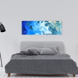 Canvas 16 x 48 - Satellite view of the mergui islands