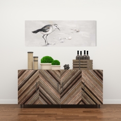 Toile 16 x 48 - Bécasseau semipalmé