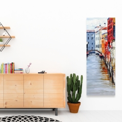 Canvas 16 x 48 - The grand canal venice