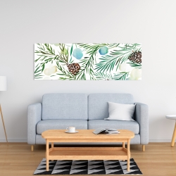 Canvas 16 x 48 - Pine cone pattern