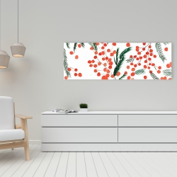 Canvas 16 x 48 - Mistletoe leaf pattern