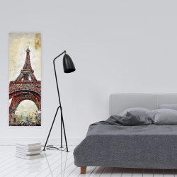 Canvas 16 x 48 - Abstract eiffel tower
