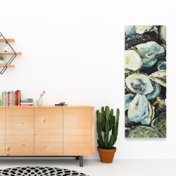Toile 16 x 48 - Coquilles d'huîtres