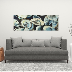 Toile 16 x 48 - Coquilles d'huîtres