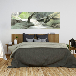 Canvas 20 x 60 - Oasis of relaxation