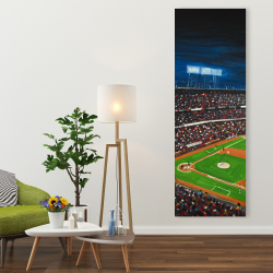 Canvas 20 x 60 - Baseball game