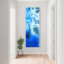 Canvas 20 x 60 - Satellite view of the mergui islands