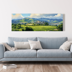 Canvas 20 x 60 - Peaceful day