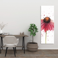 Canvas 20 x 60 - Pink daisy