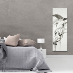 Toile 20 x 60 - Inséparables