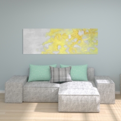 Toile 20 x 60 - érosion dorée