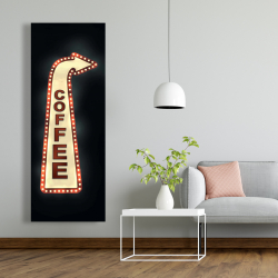 Canvas 20 x 60 - Coffee