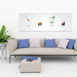 Canvas 20 x 60 - Cocktails
