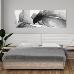 Canvas 20 x 60 - Monochrome two betta