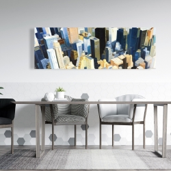 Canvas 20 x 60 - Manhattan view of the empire state building
