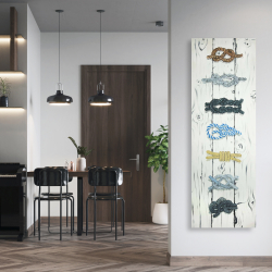 Toile 20 x 60 - Noeuds marins