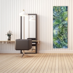Toile 20 x 60 - Succulents abstrait