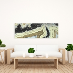 Toile 20 x 60 - Agate en dentelle