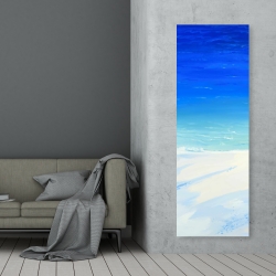 Toile 20 x 60 - Vue satellite de l'océan