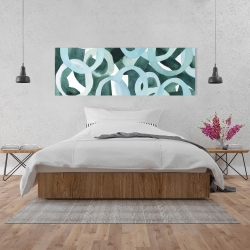 Canvas 20 x 60 - Abstract rings