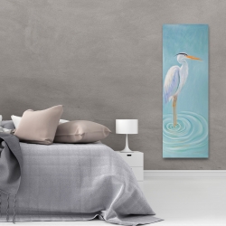 Canvas 20 x 60 - Great blue heron