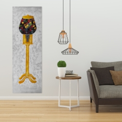 Canvas 20 x 60 - Yellow gum dispenser