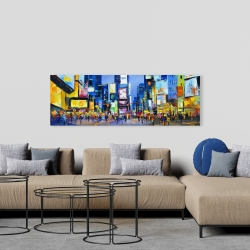 Canvas 20 x 60 - Cityscape in times square
