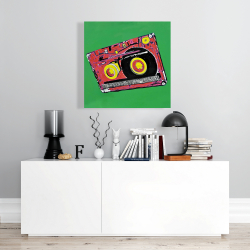 Canvas 24 x 24 - Tape player