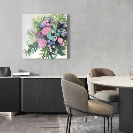 Mélodie de fleurs fuchsia