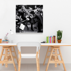 Canvas 24 x 24 - Symphony orchestra performing