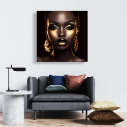 Canvas 24 x 24 - Piercing gaze