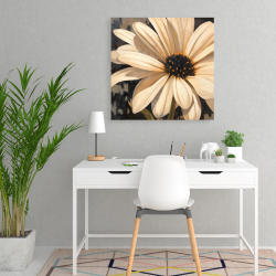 Toile 24 x 24 - Marguerite ouverte
