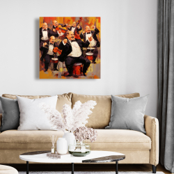 Canvas 24 x 24 - Music fun