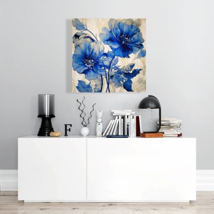 Blue flowers