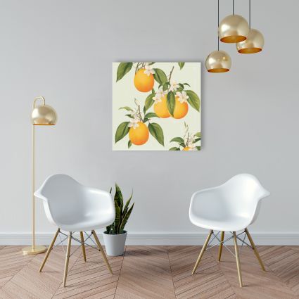 Suspended oranges